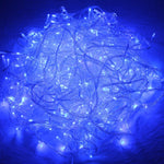 適用聖誕派對，300 顆 LED 含 8 功能控制器，220-240V，EU 插頭，30m