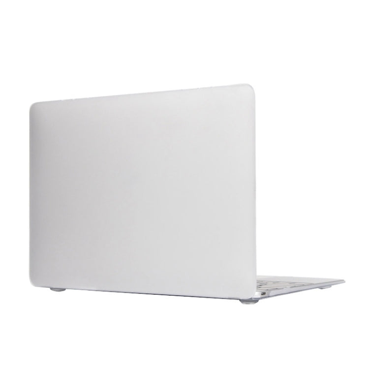 筆記型電腦半透明磨砂硬塑膠保護套，適用於 MacBook 12 吋