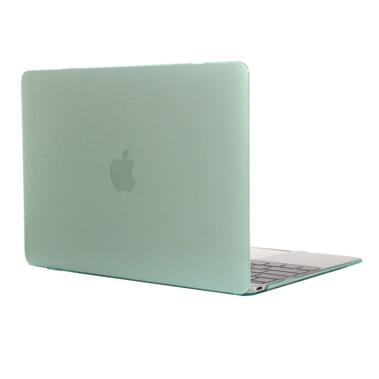彩色透明水晶硬殼保護套，適用於 MacBook 12 吋