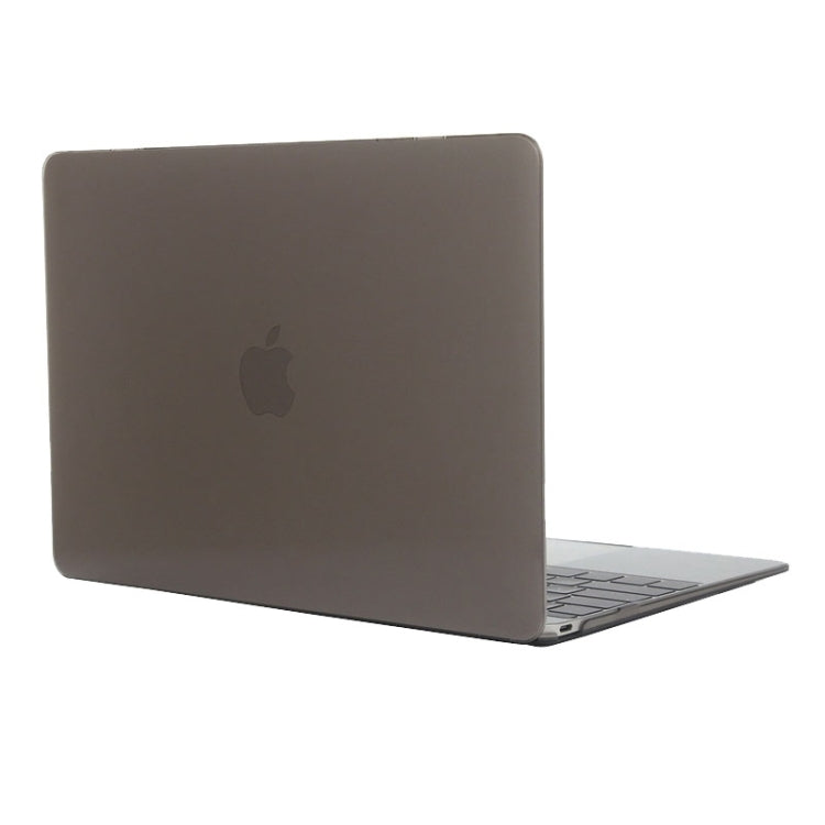 彩色透明水晶硬殼保護套，適用於 MacBook 12 吋