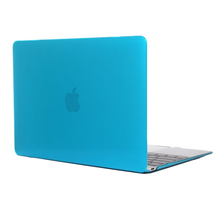 彩色透明水晶硬殼保護套，適用於 MacBook 12 吋