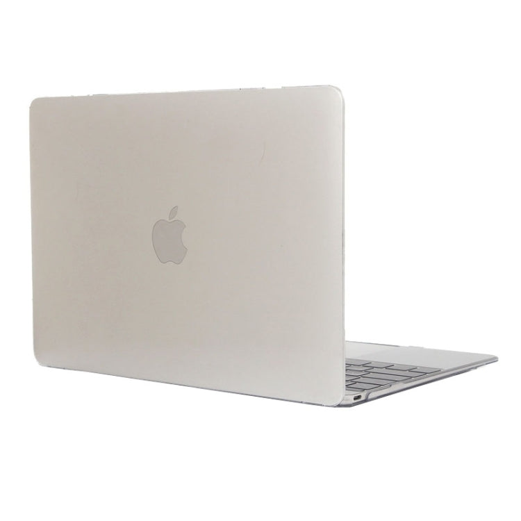 彩色透明水晶硬殼保護套，適用於 MacBook 12 吋