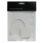 Mini DisplayPort 轉 DVI、DisplayPort、HDMI 端口，適用於 Apple