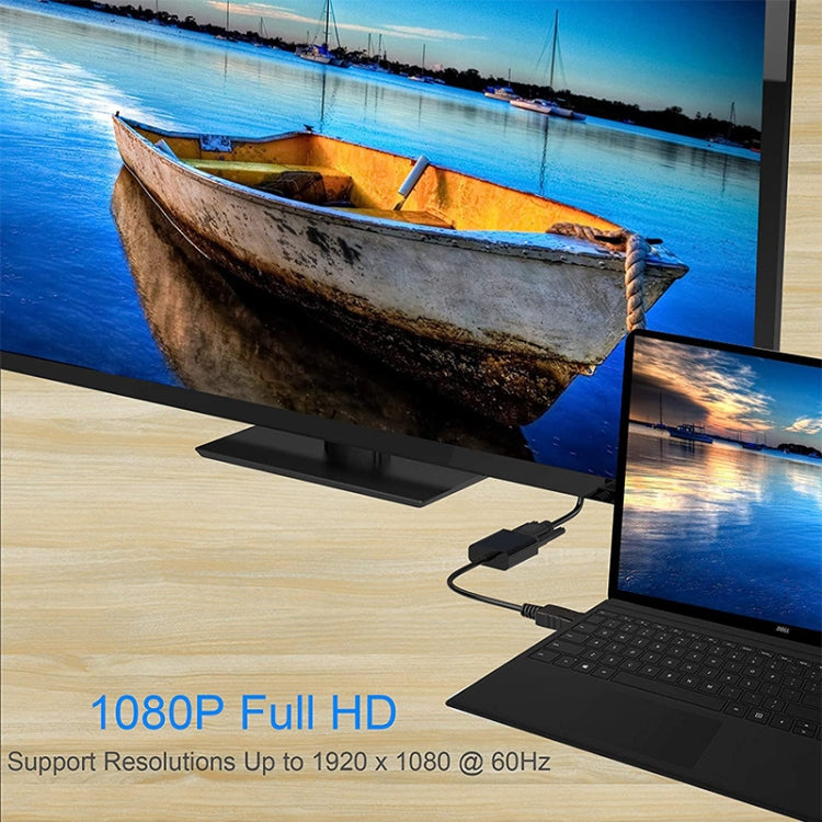 DisplayPort 公頭轉 DVI 24+5 母頭轉接器，線長：12cm，DP 公頭轉 DVI 24+5 母頭