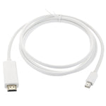 Mini DisplayPort 轉 HDMI 公頭線，長度：1.5m，Mini DP 轉 HDMI 公頭