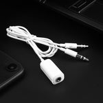 3.5mm 母頭轉 3.5mm 公頭麥克風插孔 + 3.5mm 公頭耳機插孔轉接線，適用於 Apple 電腦，長度：78cm