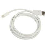 Display Port 轉 Mini Display Port 線，長度：1.8m，DP 轉 Mini DP 公頭
