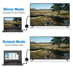 DisplayPort 公頭轉 HDMI 母頭視頻線轉接器，長度：15cm，DP 公頭轉 HDMI 母頭（金屬鍍金）