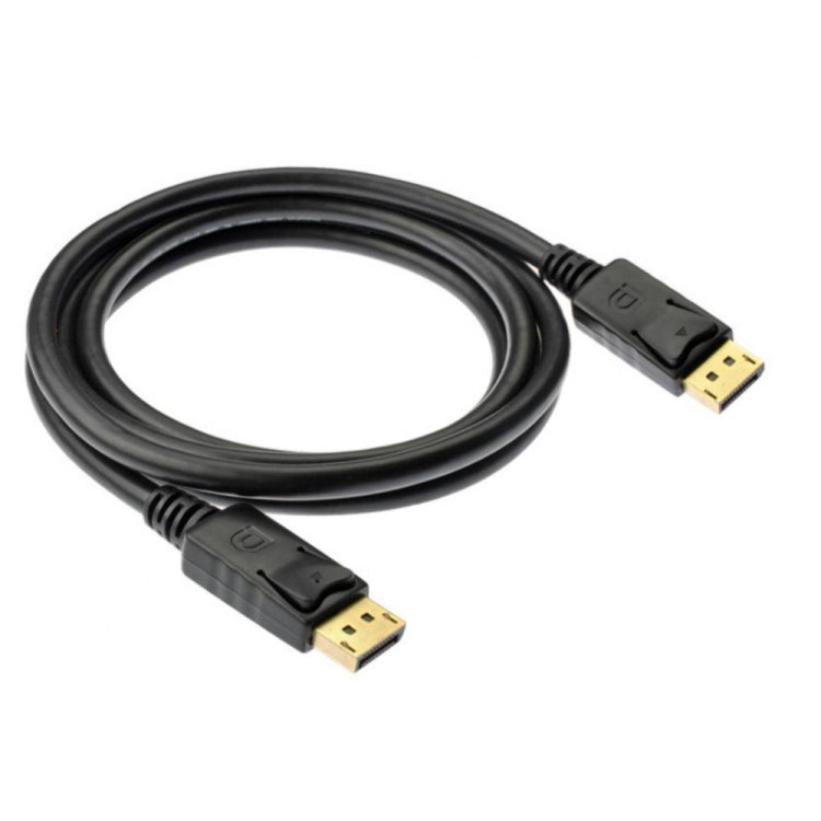 DisplayPort 公頭轉 DisplayPort 公頭線，長度：1.8米，DP 轉 DP 公頭（金屬鍍金）