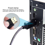 DisplayPort 公頭轉 DisplayPort 公頭線，長度：1.8米，DP 轉 DP 公頭（金屬鍍金）