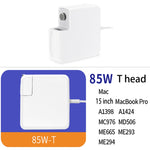 A1424 85W 20V 4.25A 5針 MagSafe 2 電源轉接器，適用於 MacBook，線長：1.6米，美規插頭，85W 美規插頭