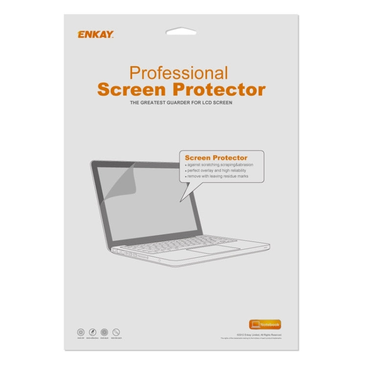 ENKAY 蘋果 Macbook Pro Retina 顯示器 13.3 吋螢幕保護膜，高清