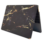 大理石紋蘋果筆記型電腦水貼 PC 保護殼，適用於 Macbook Pro 13.3 吋，型號：S-MBC-0124A、S-MBC-0124B、S-MBC-0124C、S-MBC-0124D、S-MBC-0124E