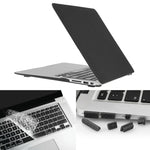 ENKAY 適用於 Macbook Air 13.3 吋（美版）/ A1369 / A1466 Hat-Prince 三合一磨砂硬殼保護套，含鍵盤保護膜及接口防塵塞