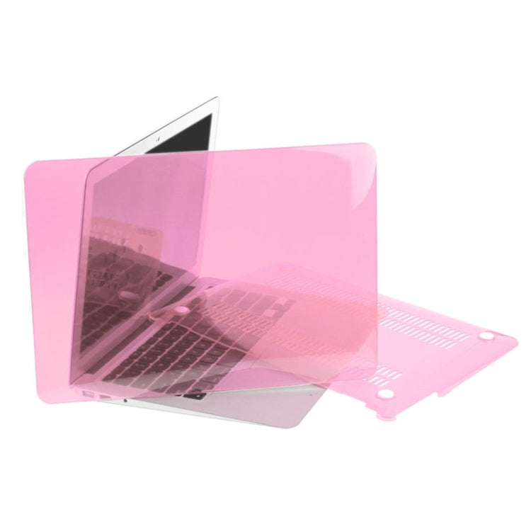 ENKAY 適用於 Macbook Air 13.3 吋（美版）/ A1369 / A1466 Hat-Prince 3 合 1 水晶硬殼塑膠保護殼，附鍵盤護罩及接口防塵塞