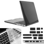ENKAY 適用於 Macbook Pro Retina 13.3 吋（美版）/ A1425 / A1502 Hat-Prince 3 合 1 水晶硬殼塑料保護殼，附鍵盤保護膜及接口防塵塞