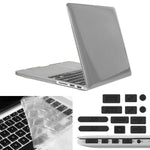 ENKAY 適用於 Macbook Pro Retina 13.3 吋（美版）/ A1425 / A1502 Hat-Prince 3 合 1 水晶硬殼塑料保護殼，附鍵盤保護膜及接口防塵塞