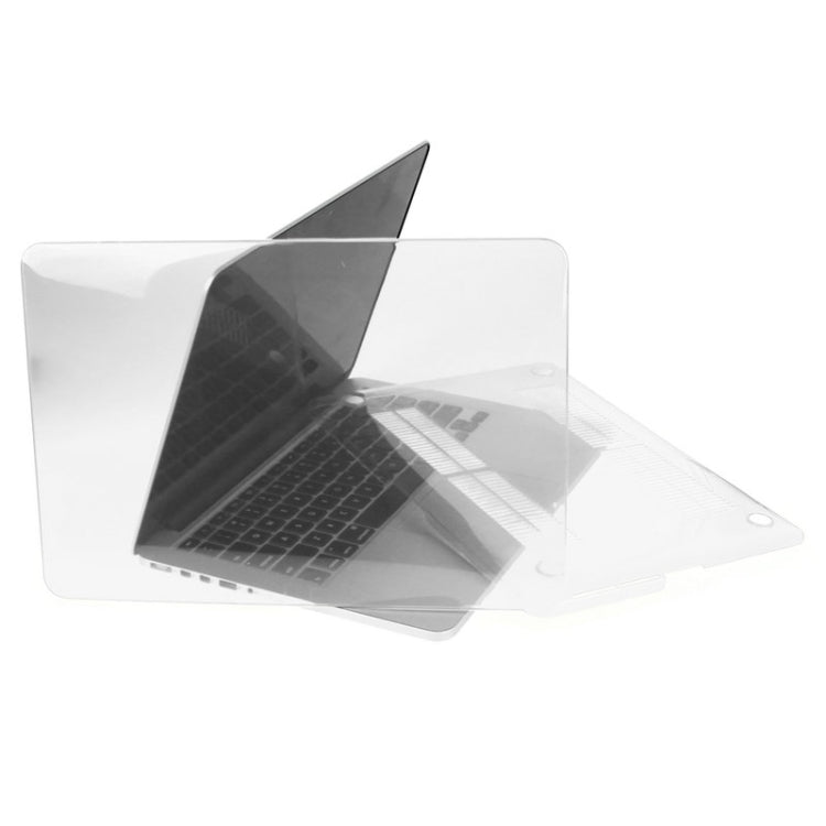 ENKAY 適用於 Macbook Pro Retina 13.3 吋（美版）/ A1425 / A1502 Hat-Prince 3 合 1 水晶硬殼塑料保護殼，附鍵盤保護膜及接口防塵塞