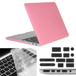 ENKAY 適用於 Macbook Pro Retina 15.4 吋（美版）/ A1398 Hat-Prince 三合一磨砂硬殼保護套，含鍵盤保護膜及接口防塵塞