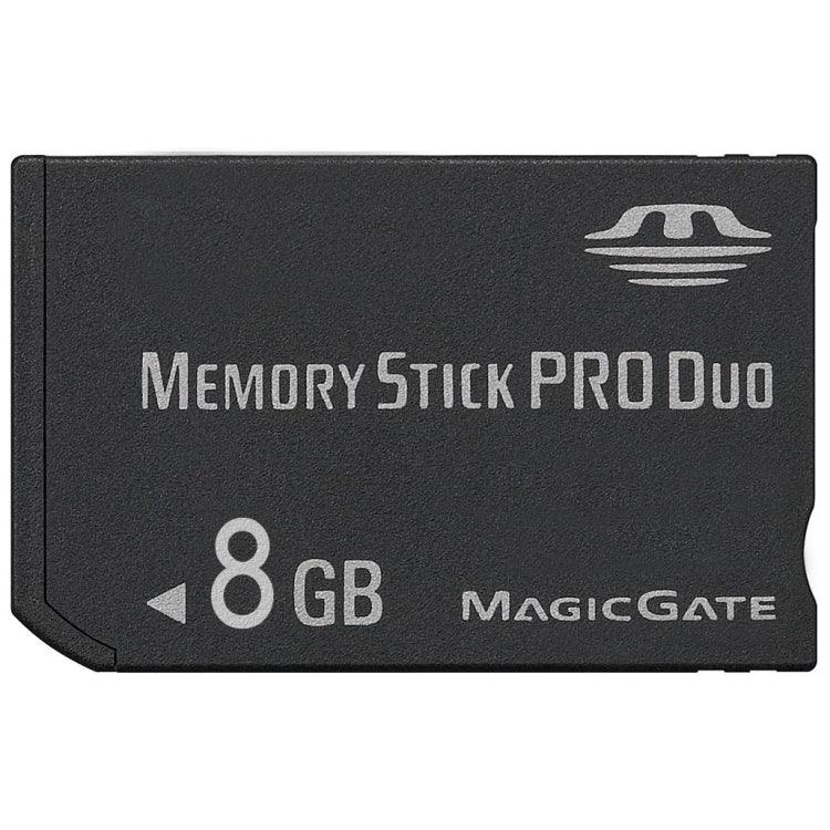 8GB 記憶棒 Pro Duo 卡（100% 真實容量），8GB