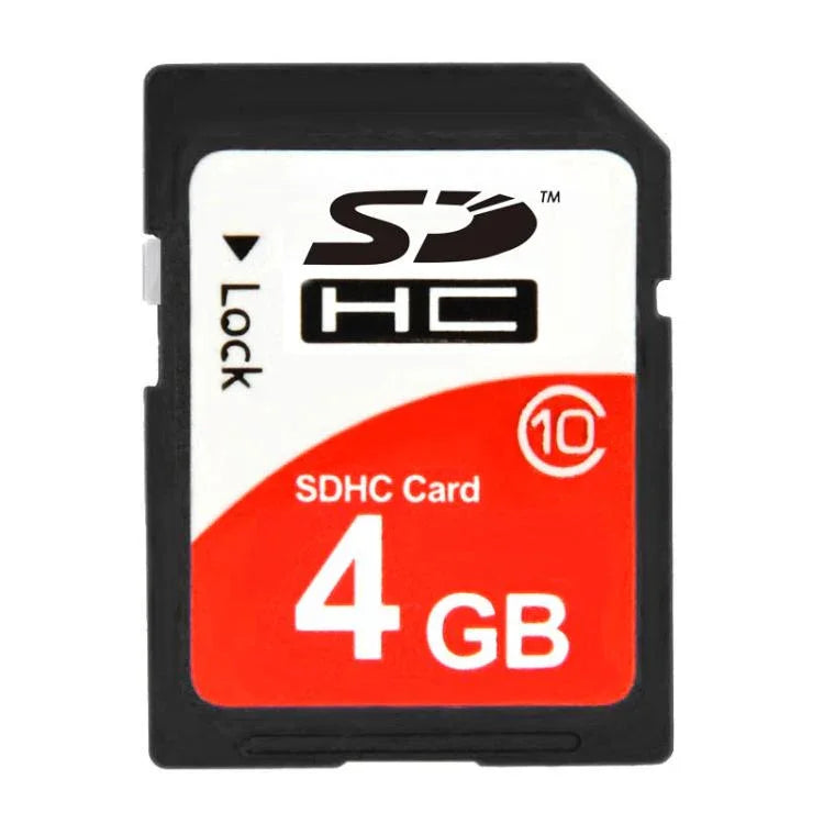 4GB 高速 Class 10 SDHC 相機記憶卡（100% 真實容量），4GB