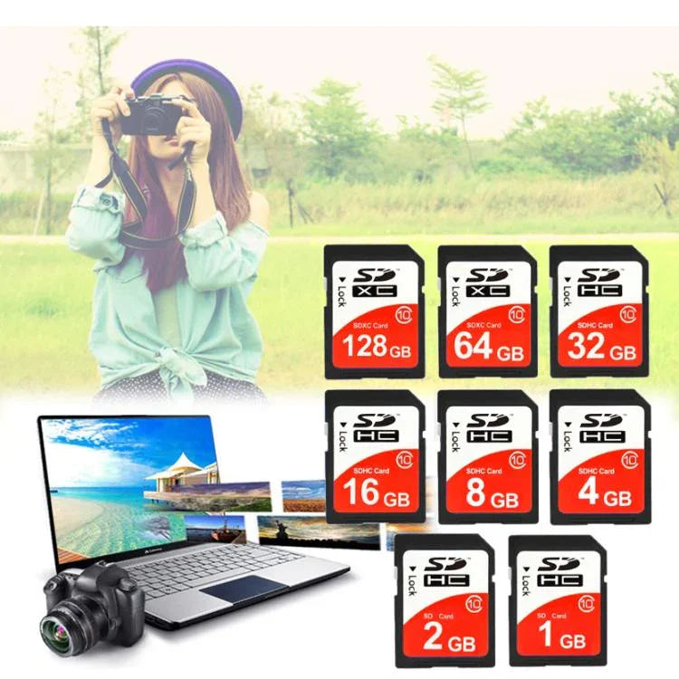 4GB 高速 Class 10 SDHC 相機記憶卡（100% 真實容量），4GB