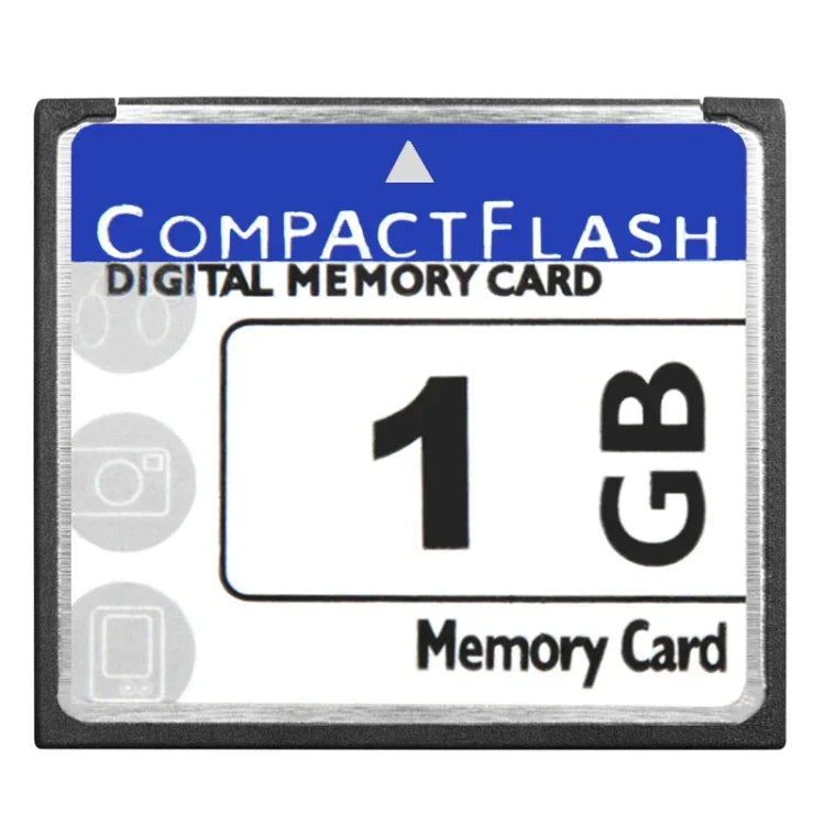 Compact Flash 數位記憶卡（100% 真實容量），1GB、2GB、4GB