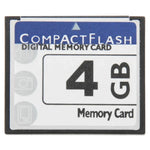Compact Flash 數位記憶卡（100% 真實容量），1GB、2GB、4GB