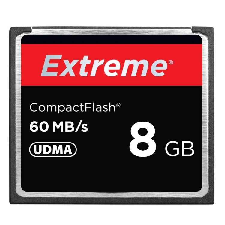 8GB 極速 Compact Flash 卡，400X 讀取速度，最高 60 MB/S（100% 真實容量），8GB