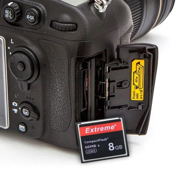 8GB 極速 Compact Flash 卡，400X 讀取速度，最高 60 MB/S（100% 真實容量），8GB
