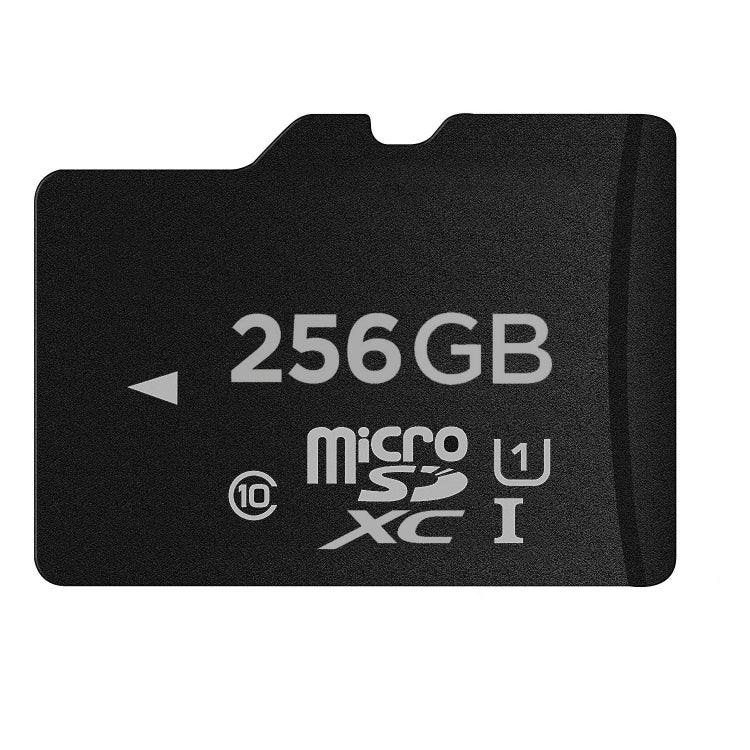 台灣製256GB高速Class 10 Micro SD(TF)記憶卡，寫入速度：8mb/s，讀取速度：12mb/s（100%實際容量），256GB裸卡
