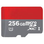 256GB高速Class 10 TF/Micro SDHC UHS-1(U1)記憶卡，寫入速度：15mb/s，讀取速度：30mb/s（100%實際容量），256GB