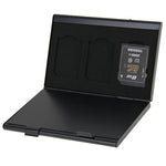 2個3合1記憶卡保護盒，適用SD卡，尺寸：93mm (L) x 62mm (W) x 10mm (H)