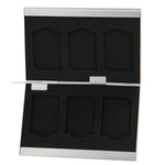 2個3合1記憶卡保護盒，適用SD卡，尺寸：93mm (L) x 62mm (W) x 10mm (H)