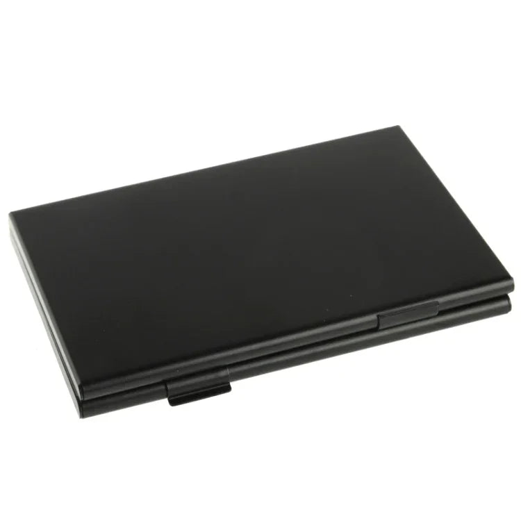 2個9合1記憶卡保護盒，適用TF卡，尺寸：93mm (L) x 62mm (W) x 10mm