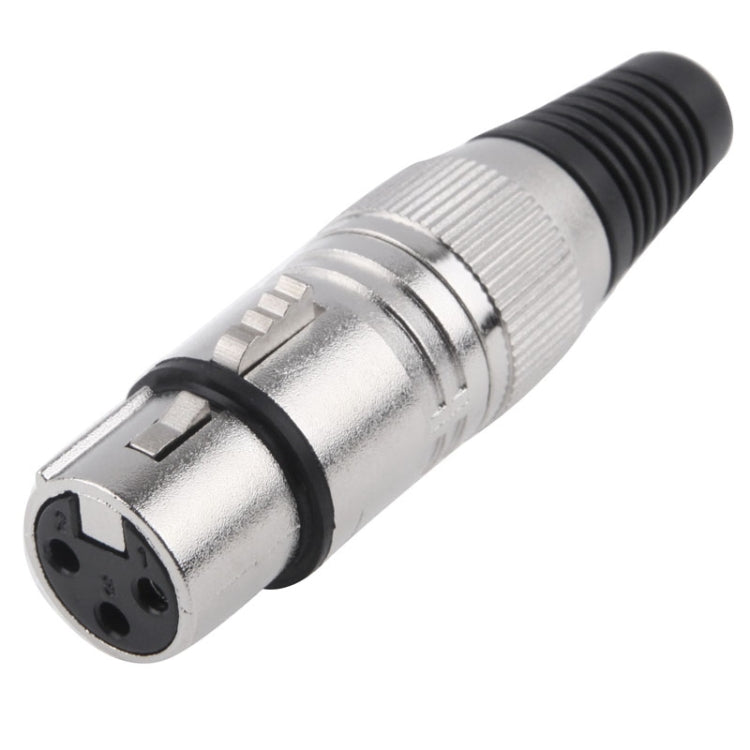 3 針 XLR 母頭麥克風連接器轉接器，母頭