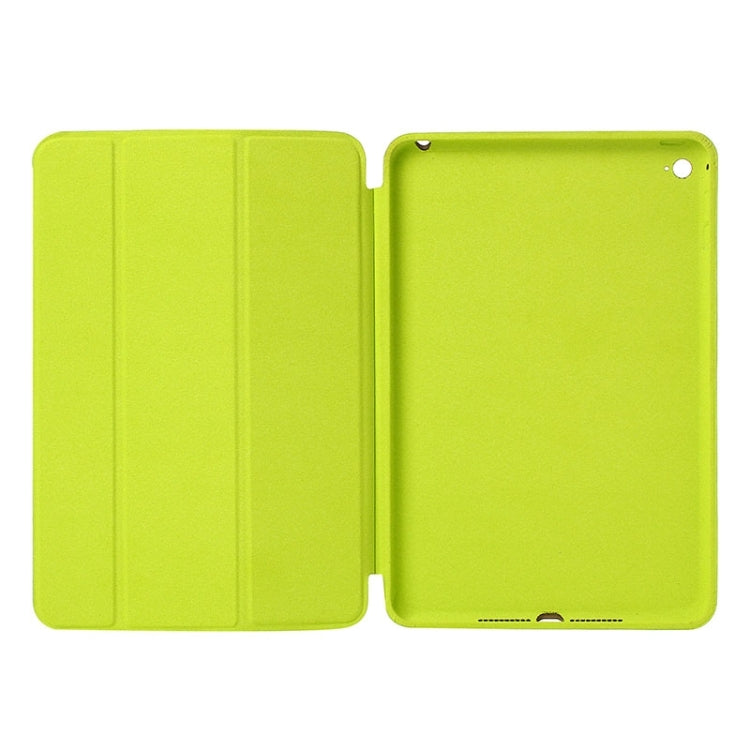 Horizontal Flip Solid Color Leather Case with Holder & Sleep / Wake-up Function for iPad mini 4