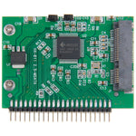 mSATA 迷你 PCI-E SSD 母頭轉 5V 2.5 吋 44 針 IDE 公頭轉換卡，5V