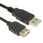 USB 2.0 AM 對 AF 延長線，長度：1.5m，長度：1.5m