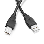 USB 2.0 AM 轉 AM 延長線，長度：1.5m，1.5m