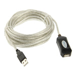 USB 2.0 延長線，長度：5M，延長線，長度：5m