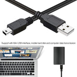 USB 2.0 AM 轉 Mini 5針 USB 線，長度：1.5m，USB 2.0 AM 轉 Mini 5針