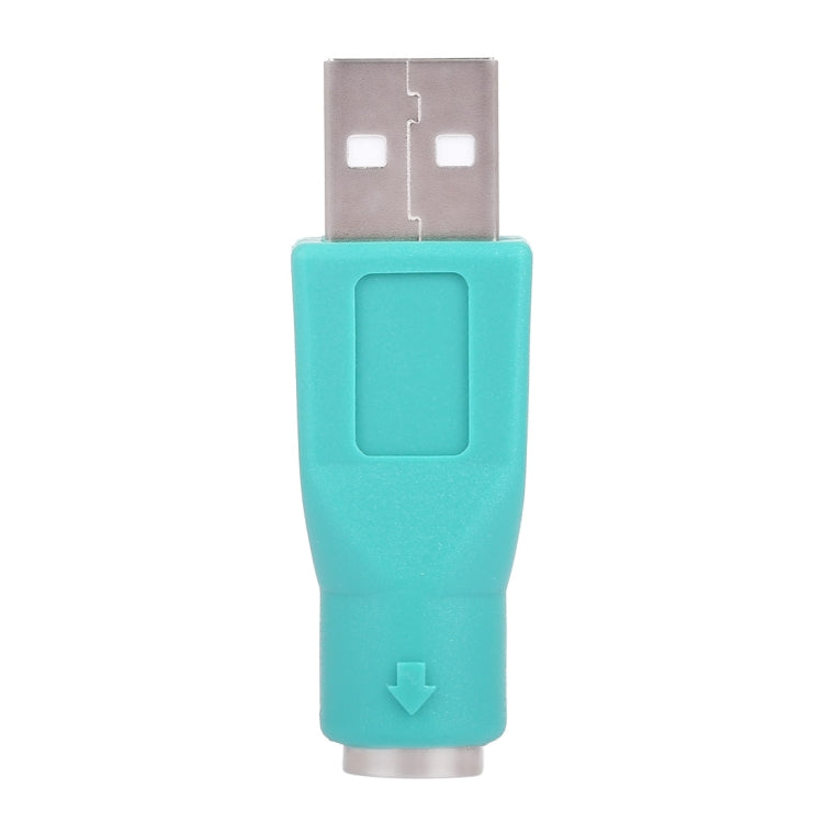 USB A 插頭轉 mini DIN6 母頭轉接器（PS/2 轉 USB），PS/2 母頭轉 USB 公頭