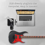 USB介面吉他連接線 PC / MAC錄音用，USB介面吉他連接線（黑色），USB介面吉他連接線（白色）