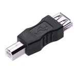 USB 2.0 A 母頭轉 B 公頭轉接器，AF 轉 BM，適用印表機