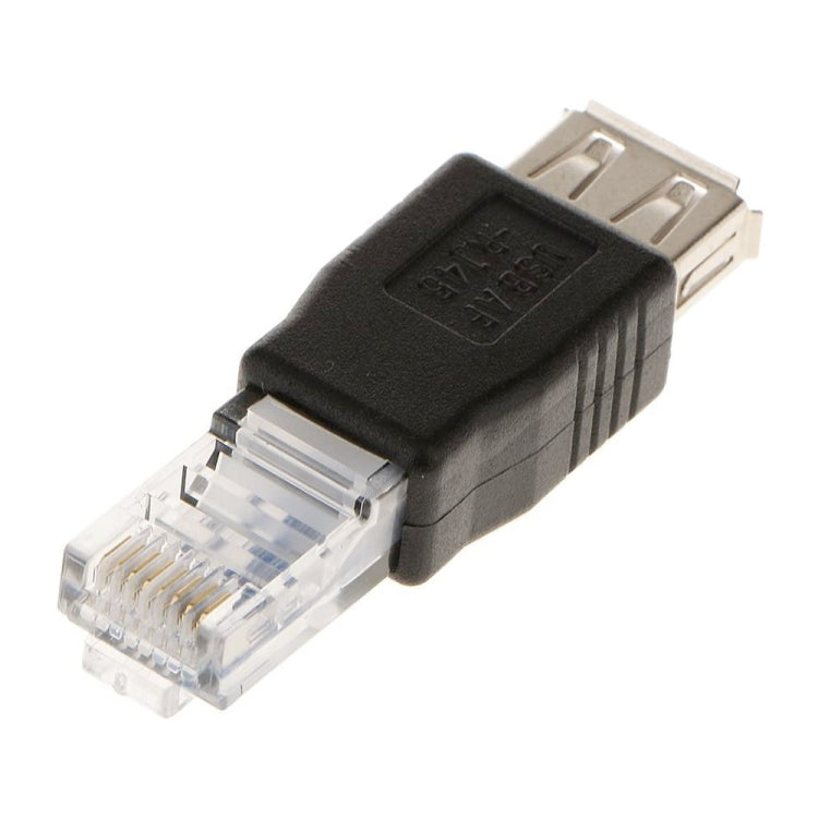 RJ45 公頭轉 USB AF 轉接器