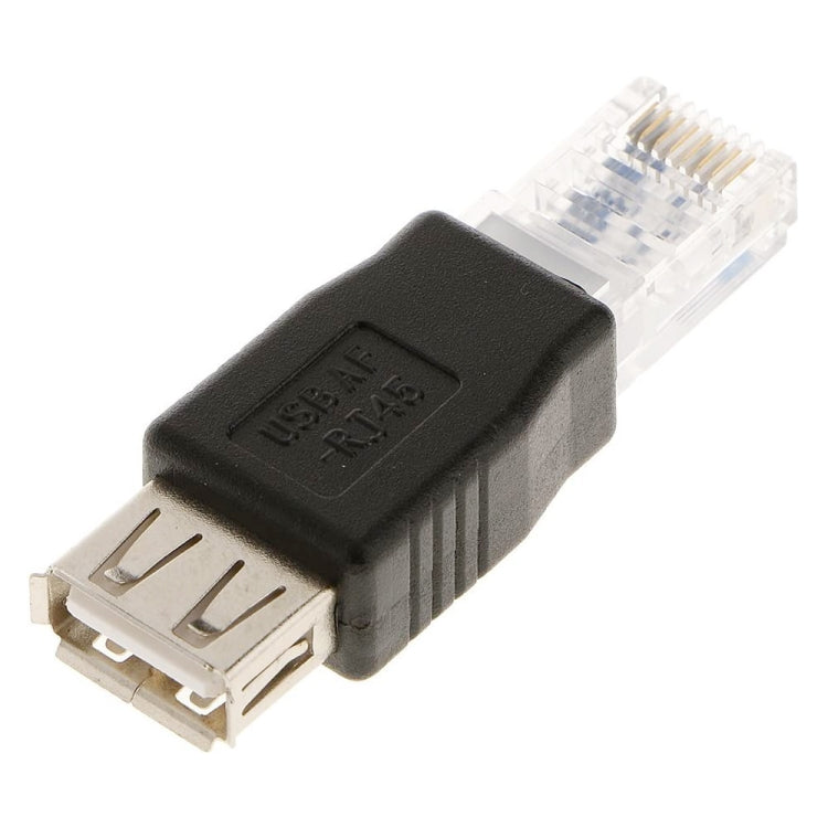 RJ45 公頭轉 USB AF 轉接器