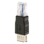RJ45 公頭轉 USB AF 轉接器
