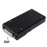 USB 2.0 轉 DVI / VGA / HDMI 顯示轉接器，支援全高清 1080P，最多可擴展至 6 個顯示單元，USB 2.0 解析度：1920*1080