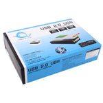 USB 2.0 轉 DVI / VGA / HDMI 顯示轉接器，支援全高清 1080P，最多可擴展至 6 個顯示單元，USB 2.0 解析度：1920*1080